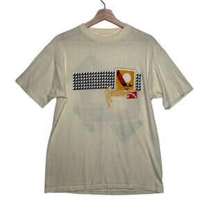 Vintage Pipeline USA 80s T-Shirt Double Sided Windsail Graphic Single Stitch L